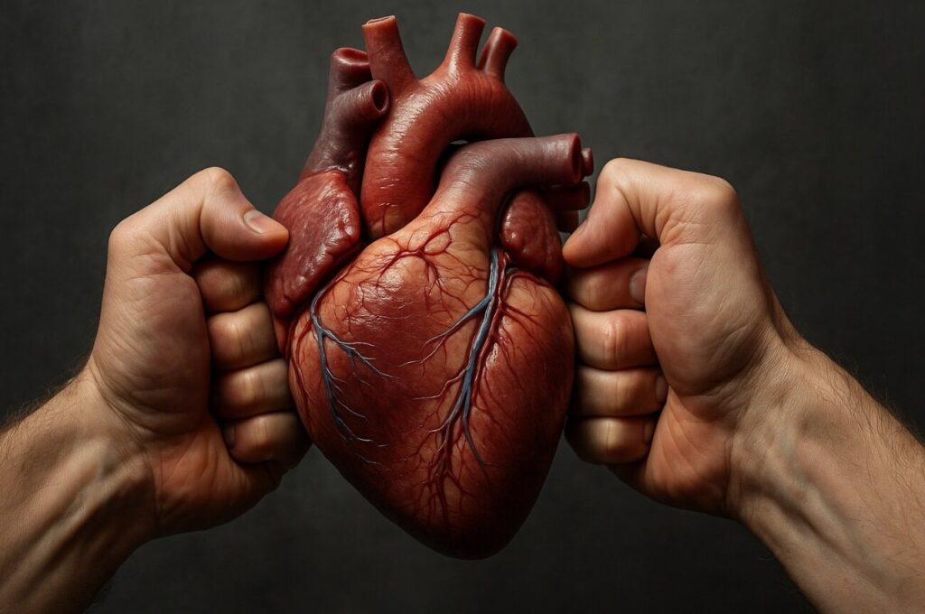 Stress from lack of sleep can quickly destroy the heart. Photo.