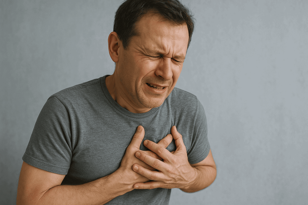 The key is to recognize a heart attack in time. Photo.