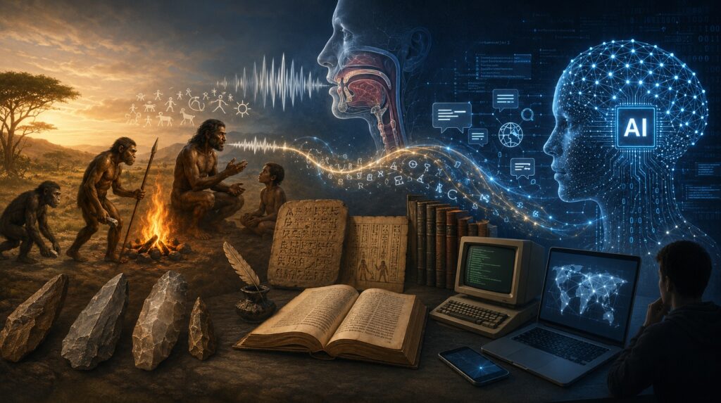 From a philosophical perspective, artificial intelligence began developing a very long time ago. Photo.