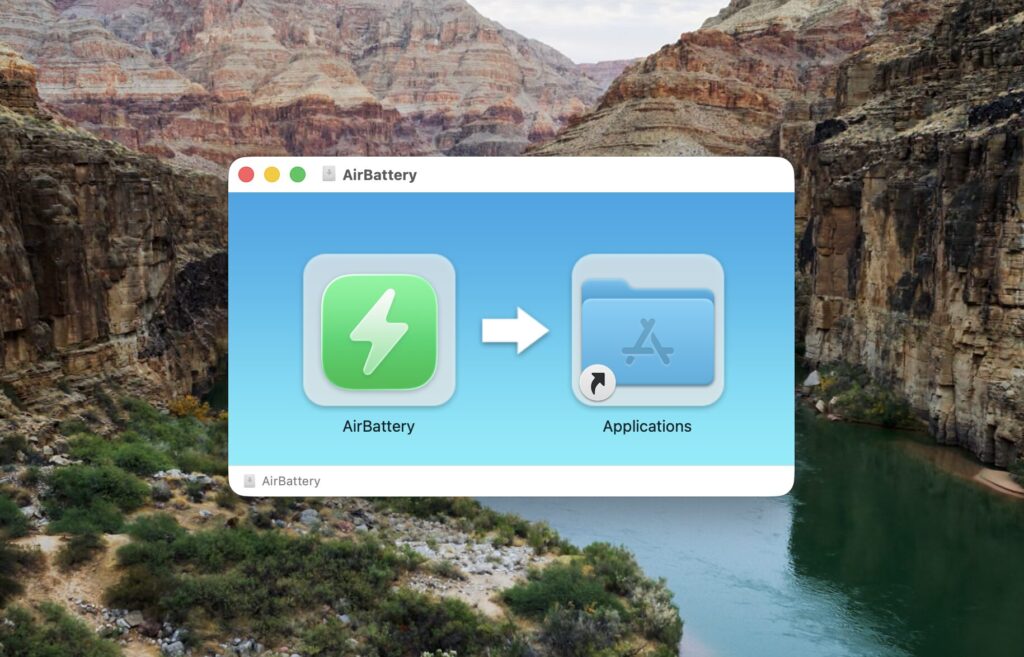 Installing AirBattery on Mac: Step-by-Step Guide. The installation is absolutely top-notch. Photo.