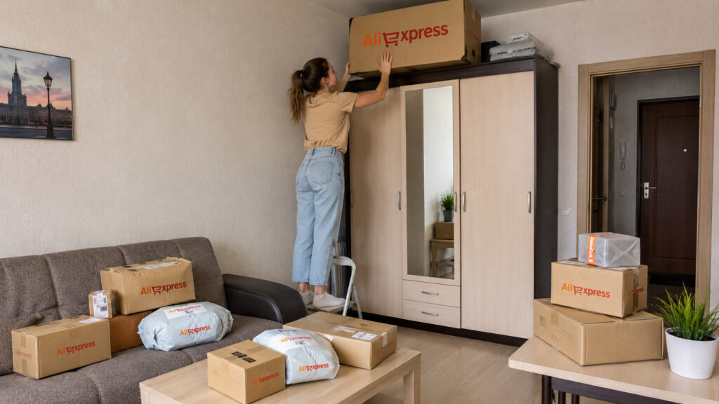 Soon the whole apartment will be full of AliExpress boxes