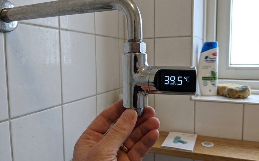 No more testing water with my elbow