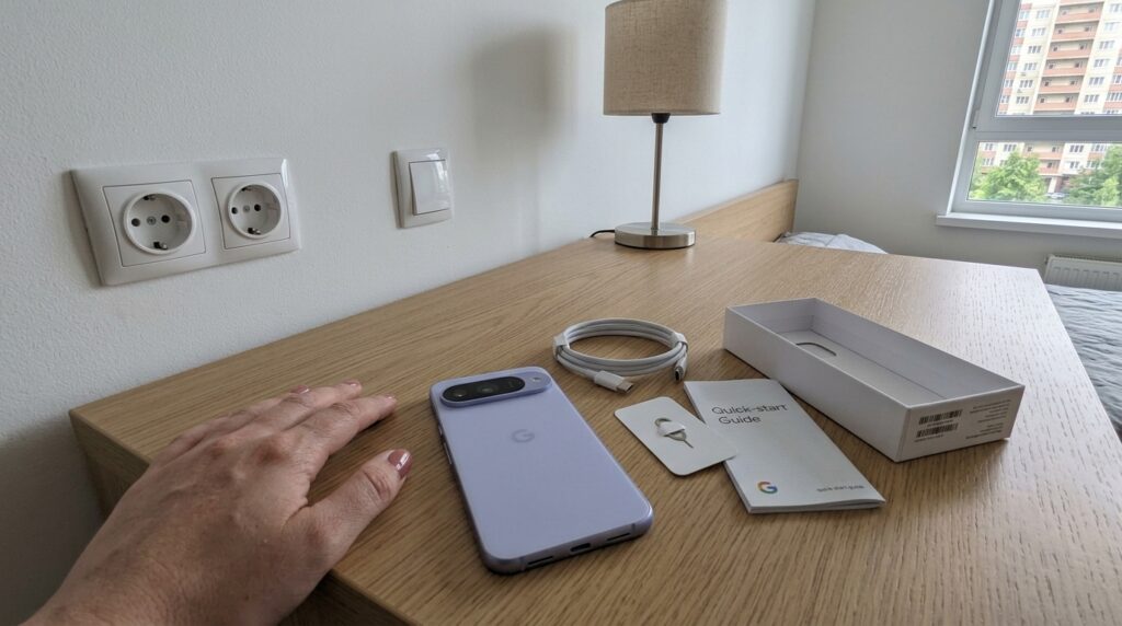 Camera, pure Android, and seven years of updates — for the price of a used iPhone. Photo.
