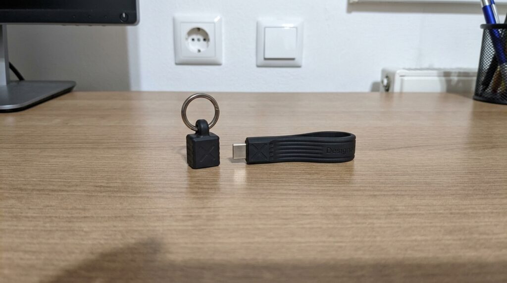 Been carrying it on my keychain since November — used it at least twenty times. Photo.