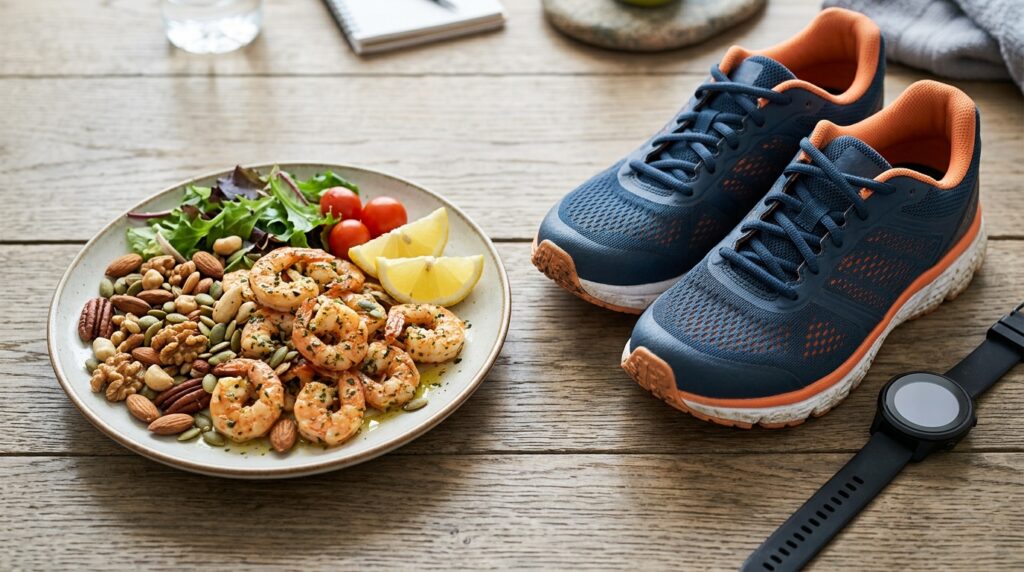 Seafood, nuts, and wheat are common food triggers
