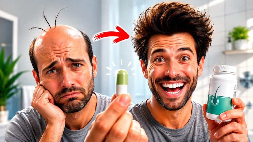 Beating baldness is possible. The key is knowing how. Photo.