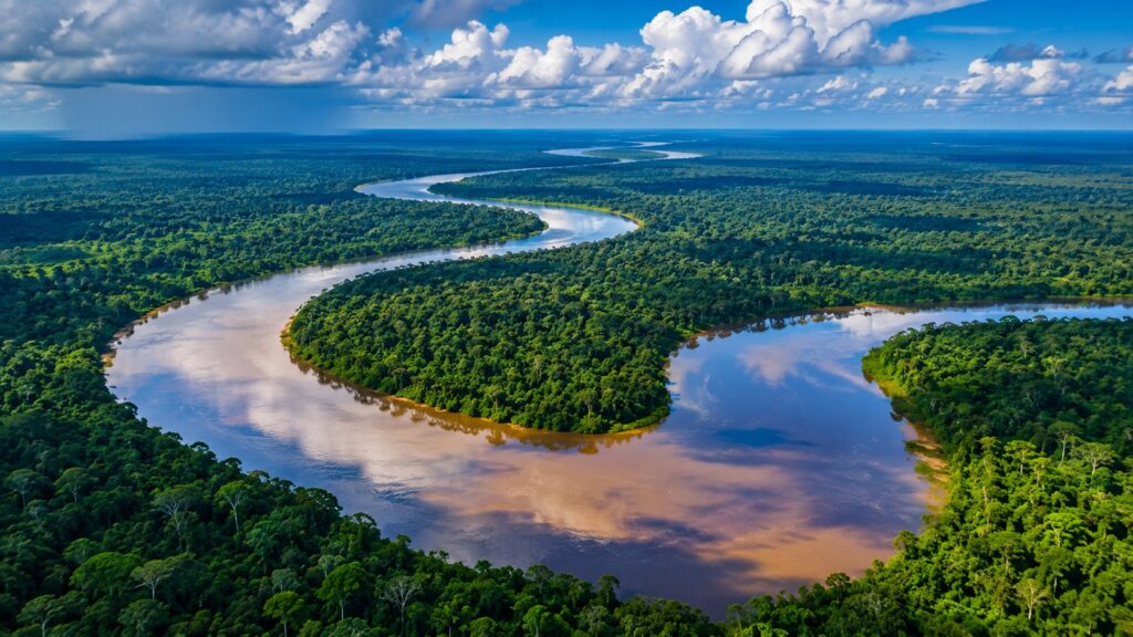 The Amazon and the Nile have long been unable to settle the title of the world's longest river. Photo.