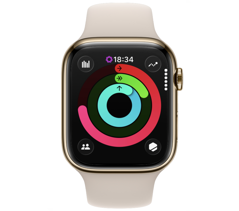 What do the activity rings on Apple Watch mean and how do they work. The rings can be closed more easily than you think. Photo.