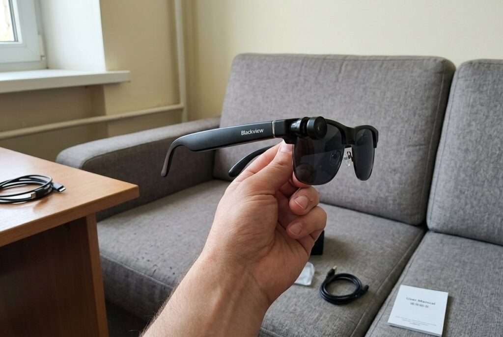 Along with the tablet, I also got these AI glasses
