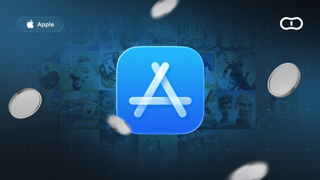 Figuring out how to buy a game in the App Store. Photo.