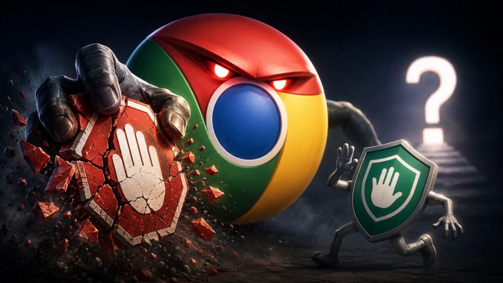 Ad blockers in Google Chrome no longer work