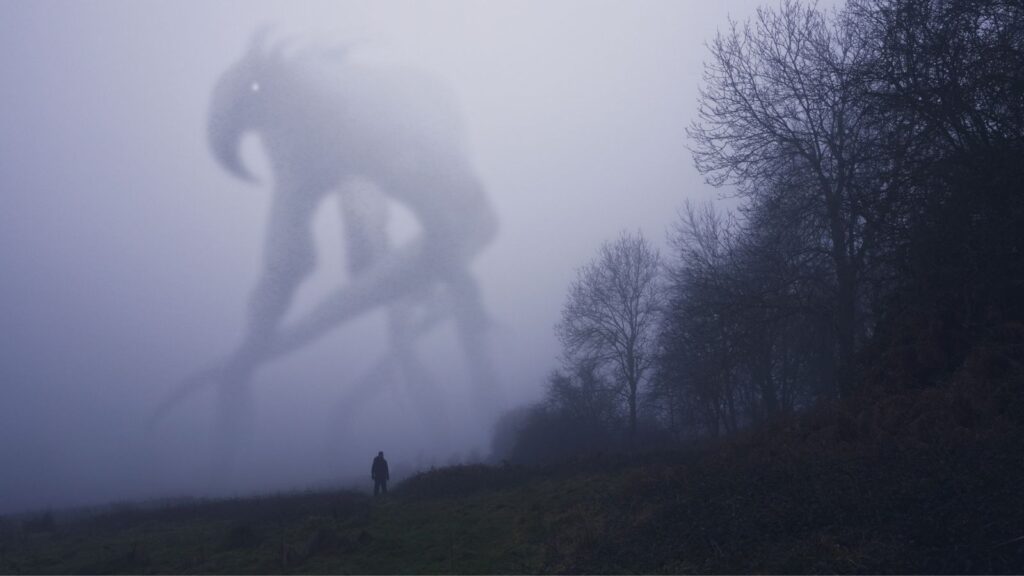What lives in fog: scientists found entire ecosystems inhabiting this weather phenomenon. Photo.