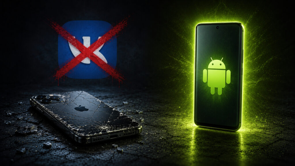 No VK — a reason to switch to Android. Or not?