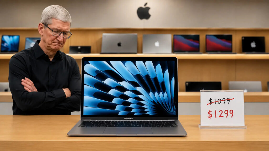Why Mac, iPad, and other Apple devices got more expensive. The price increase did happen after all. Photo.