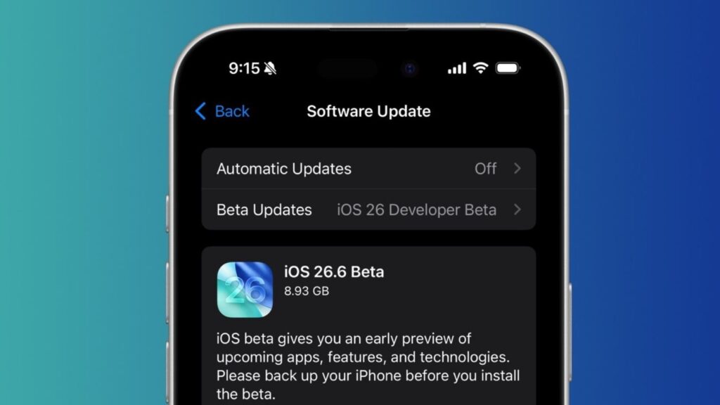 How to install the new iOS 26.6 beta and who it's for. You can download the beta right now. Photo.