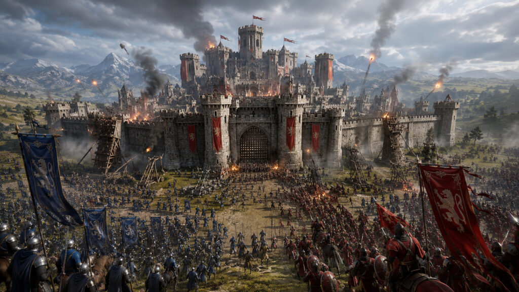 Prepare for massive sieges