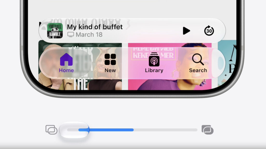 The coveted slider awaits you in Settings