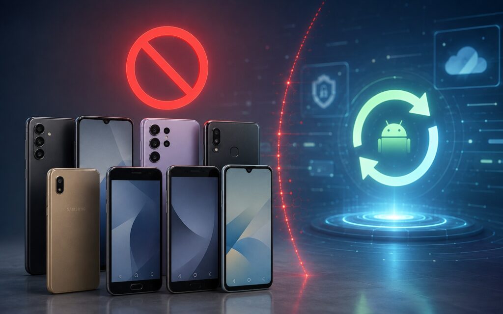 Full list of Samsung devices without the latest update