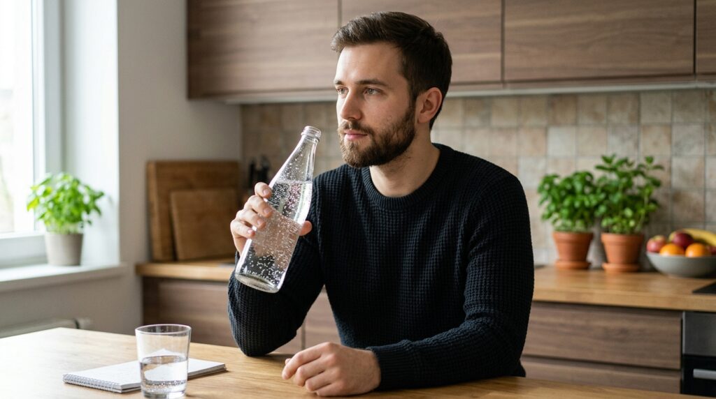 Before drinking sparkling water, you need to know a few important nuances. Photo.