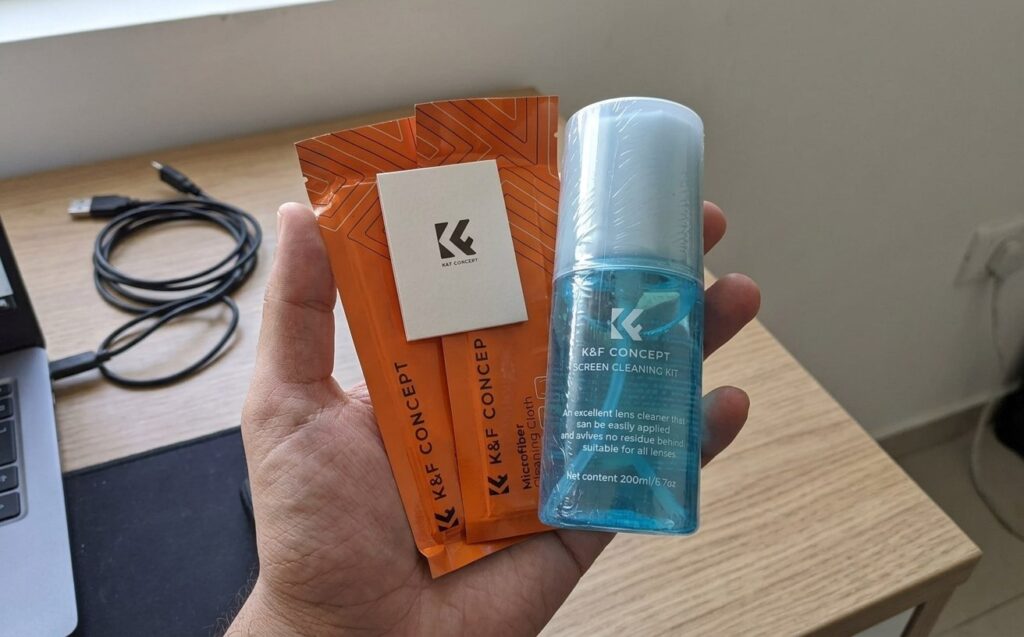 A proper cleaning solution is a must. No wet wipes!
