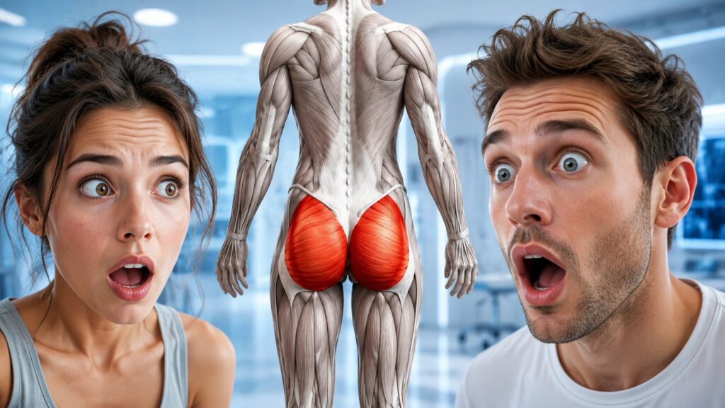 Dead butt syndrome could become an epidemic among modern people. Photo.