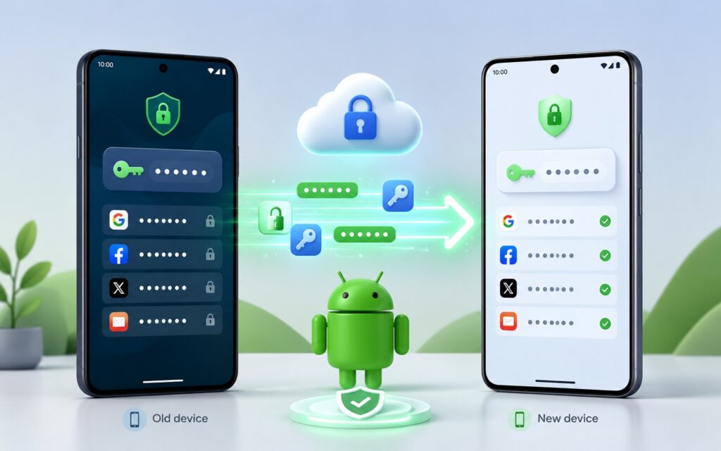 Google has simplified password transfer