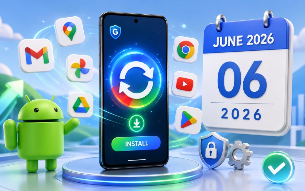 Time to update Google services on your phone