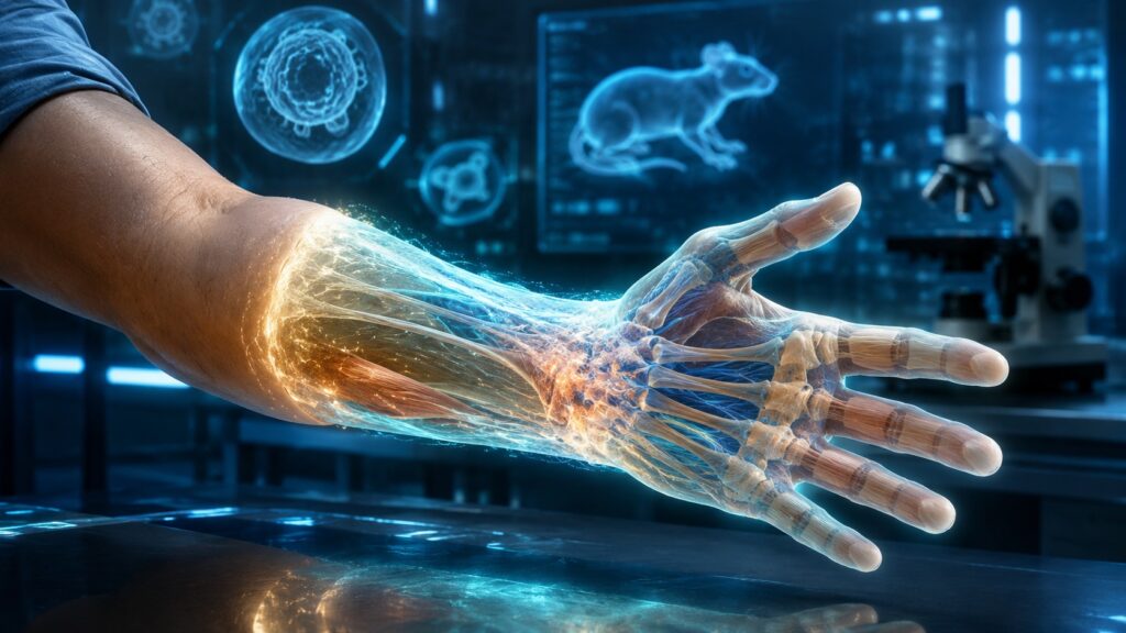 Scientists believe that humans can regrow limbs — they just need to learn how to trigger the process. Photo.