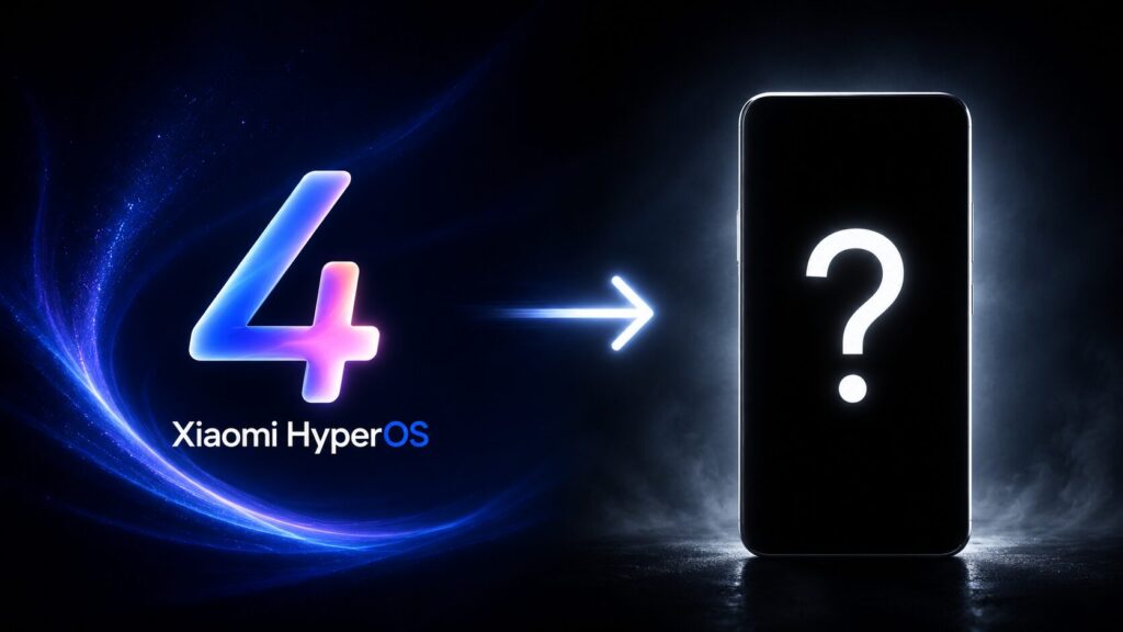 Which smartphone will be the first to get HyperOS 4?