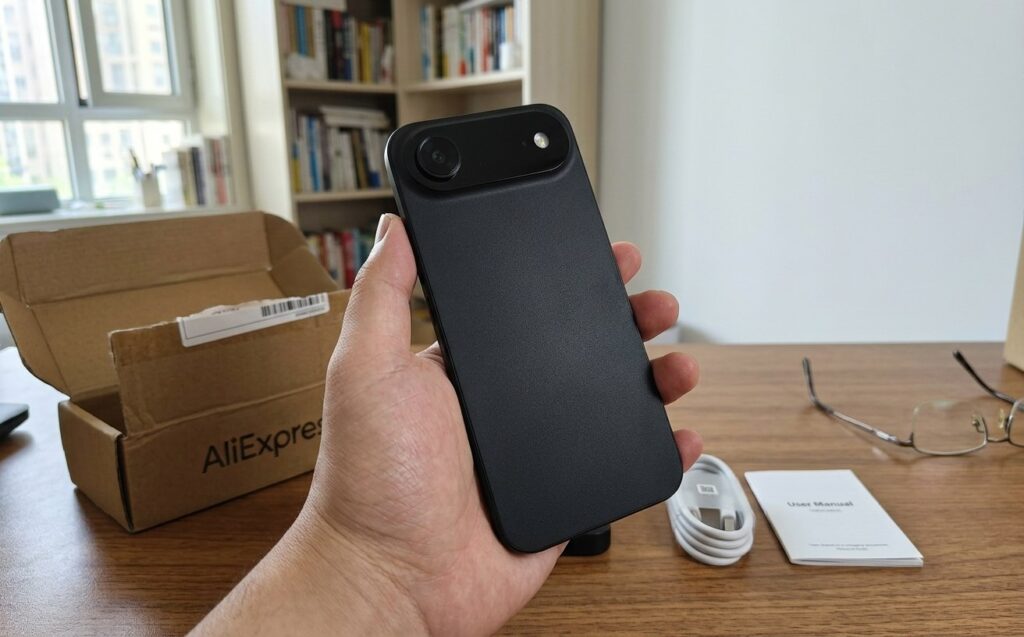 Looks very much like an iPhone Air, but it's not an Air at all