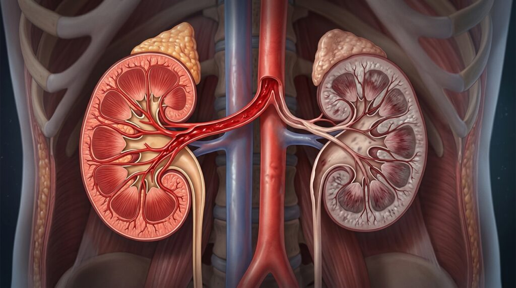 Ibuprofen reduces blood flow to the kidneys, which is especially dangerous during dehydration