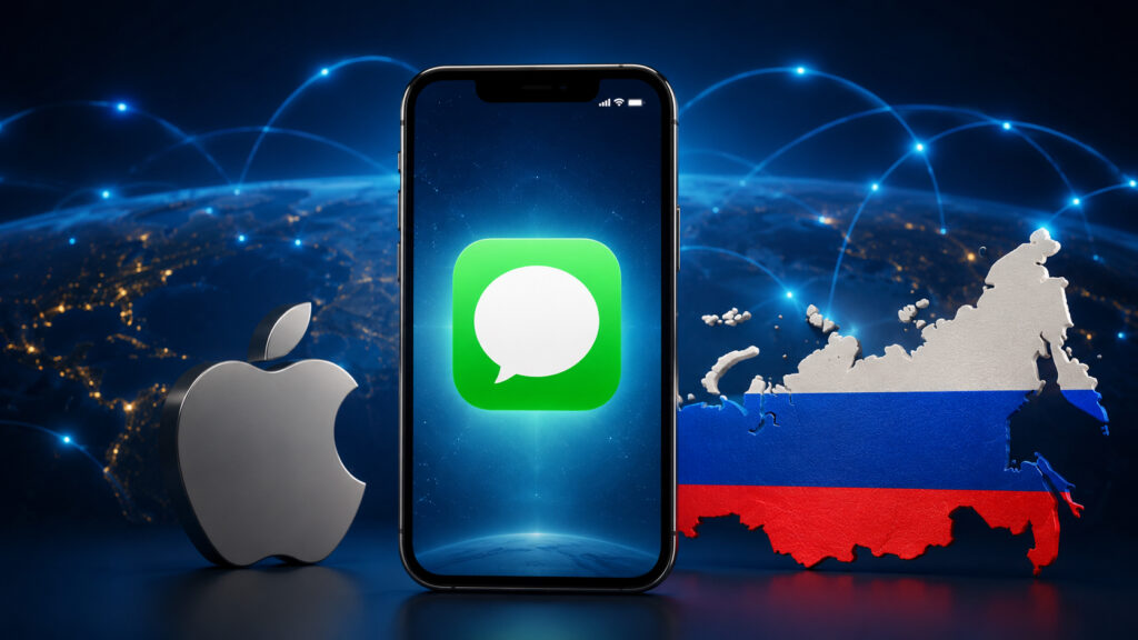 Does iMessage work in Russia in 2026. iMessage still works in Russia. Photo.