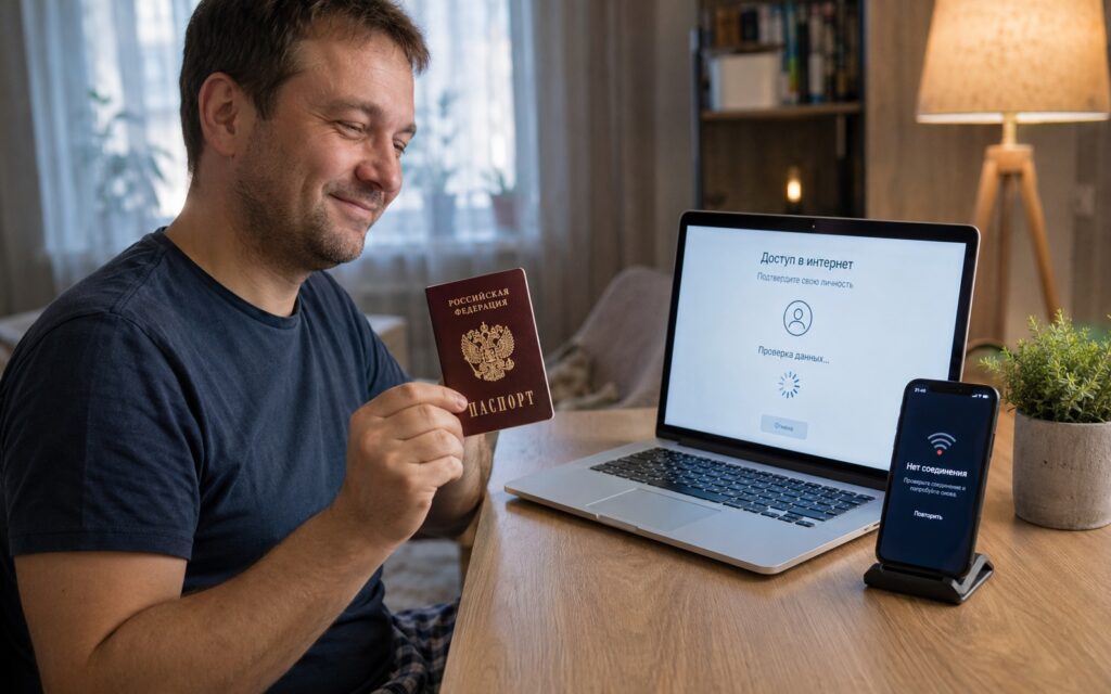 Getting ready to access the internet by passport?