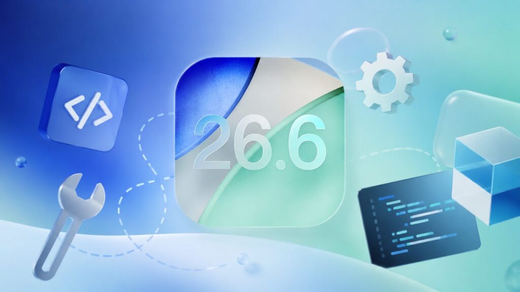 iOS 26.6 beta 2 has finally arrived. However, only for developers for now. Photo.