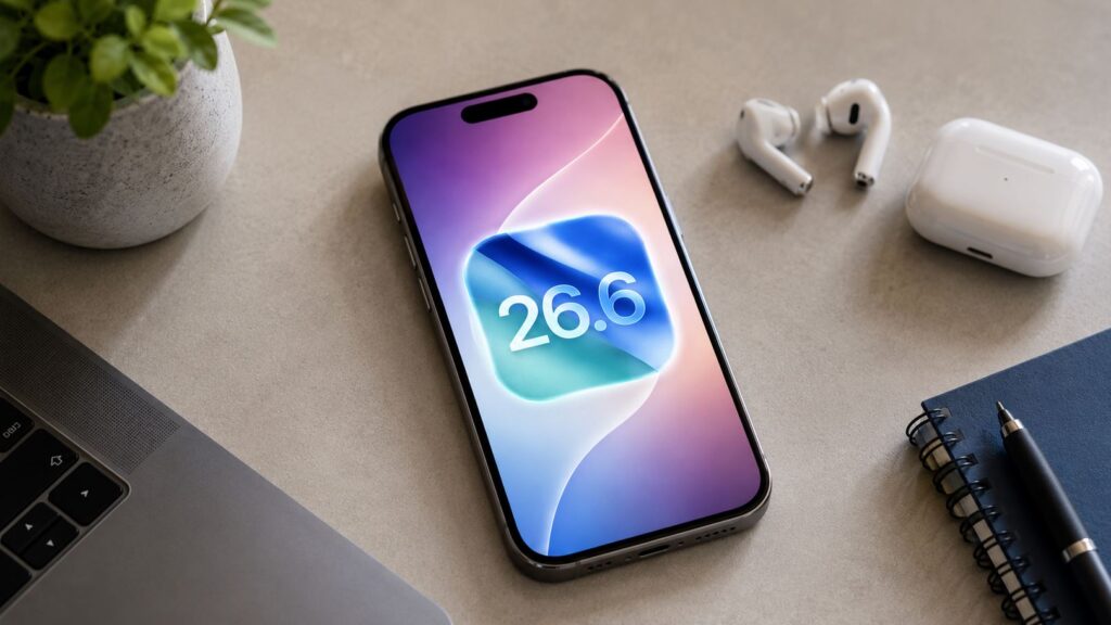 iOS 26.6 is right around the corner