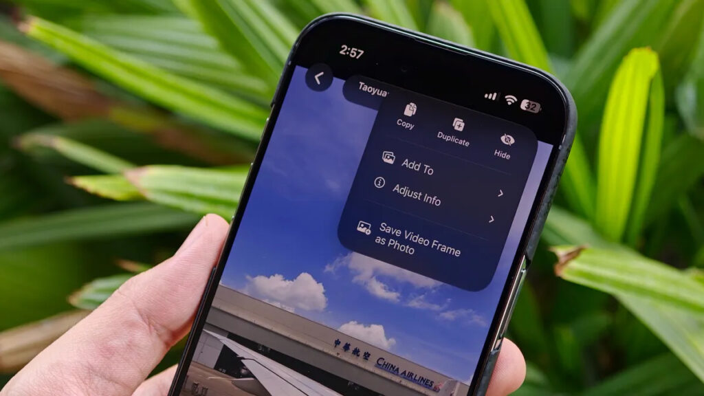 How to make a photo from a video on iPhone. You can create a photo from a video right in the gallery. Photo.