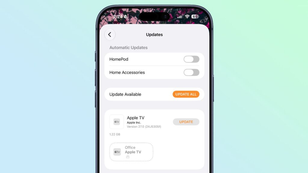 How to Update Apple TV from iPhone Remotely. Apple TV can now be updated remotely. Photo.