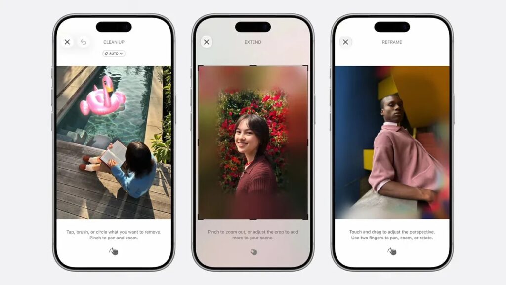In iOS 27, you can change a photo's angle after it's been taken. Image: Apple