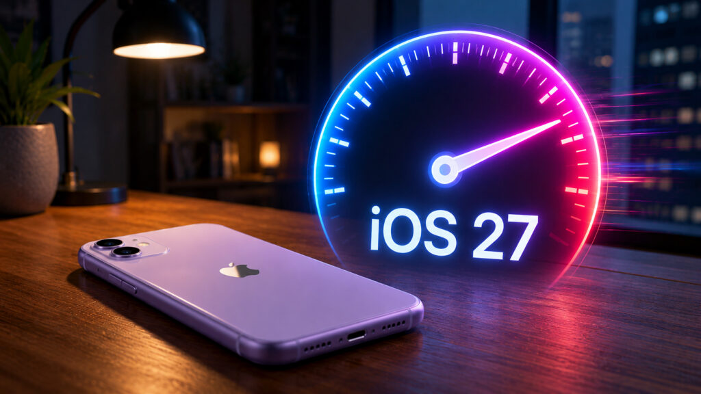 Apple claims it sped up everything it possibly could in the system. Photo.
