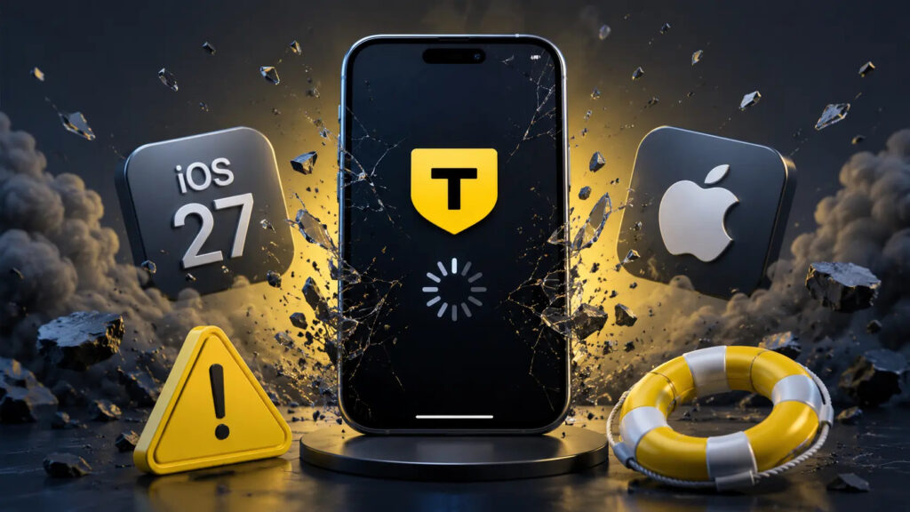 T-Bank simply crashes and that's it