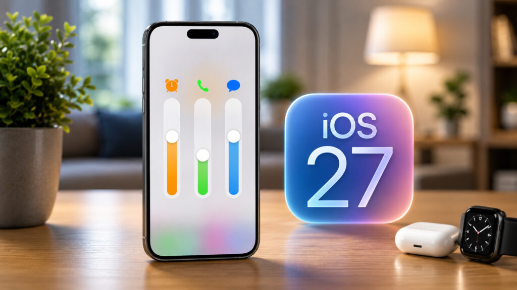 Now the iPhone has several different volume levels