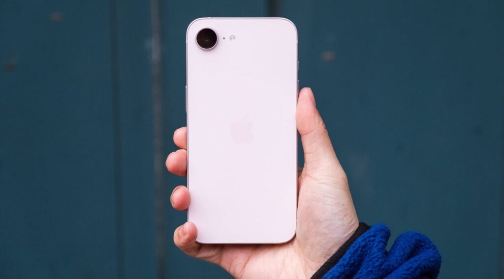 iPhone 17e — Affordable iPhone with Apple Intelligence. Here's entry-level, but with top-tier hardware. Photo.