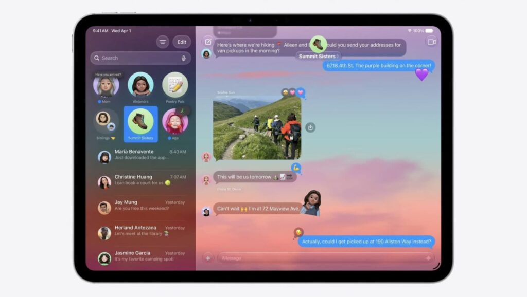 Apple presented iPadOS 27. Lots of new features. Photo.
