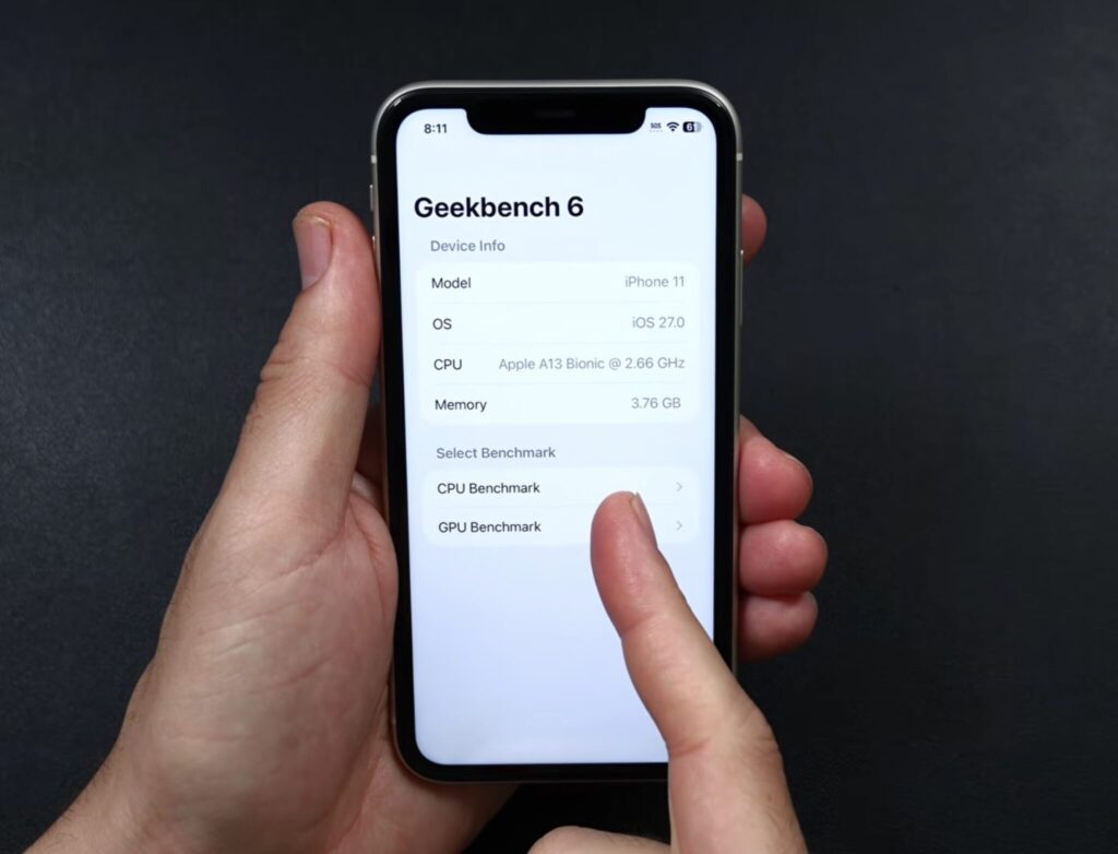 Is it worth updating iPhone 11 to iOS 27. 4 GB of RAM is a bit low in 2026, but iPhone 11 performs quite well. Photo.