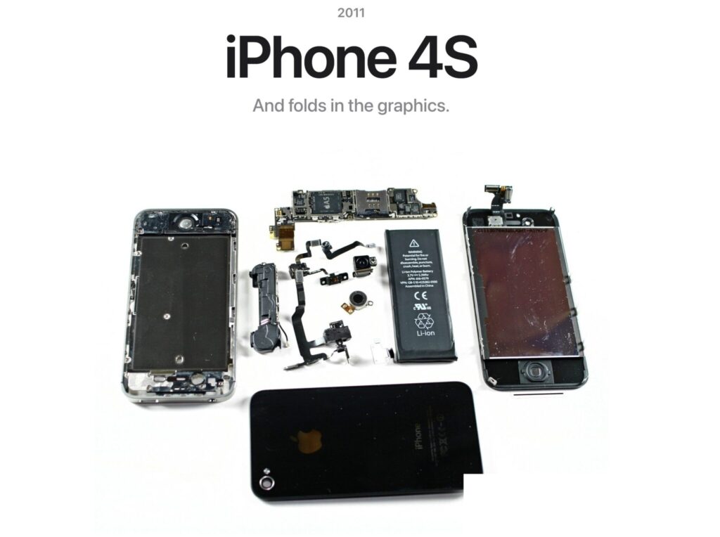 Sometimes it's just cool to see what an iPhone looks like inside