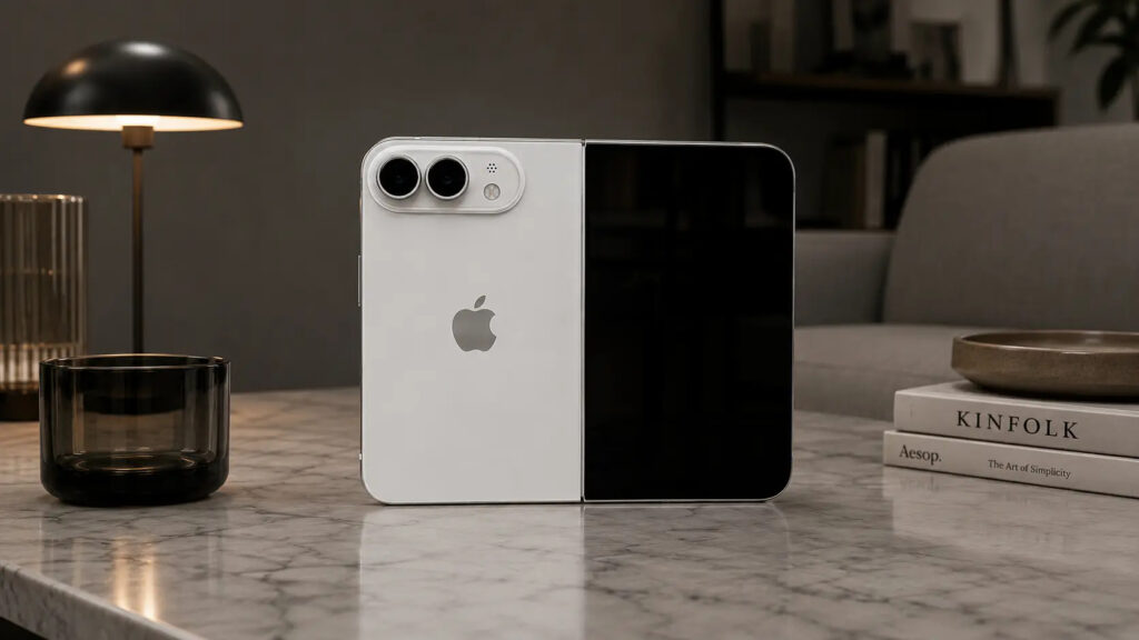 Foldable iPhone specs: what's known so far. When unfolded, the smartphone will resemble an iPad mini. Photo.