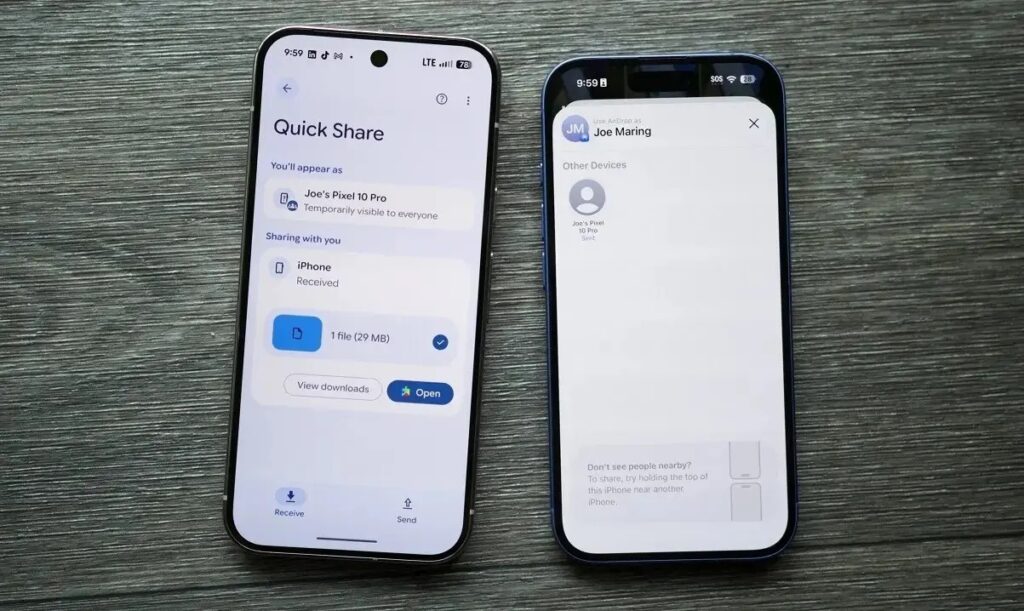 Now near-full compatibility between Android and iOS. Image: androidauthority.com