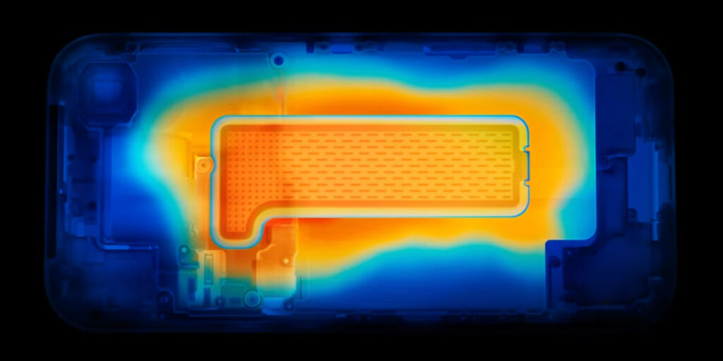 iPhone Ultra cooling: how it differs from regular iPhones. The Ultra will have a vapor chamber, like the Pros. Photo.