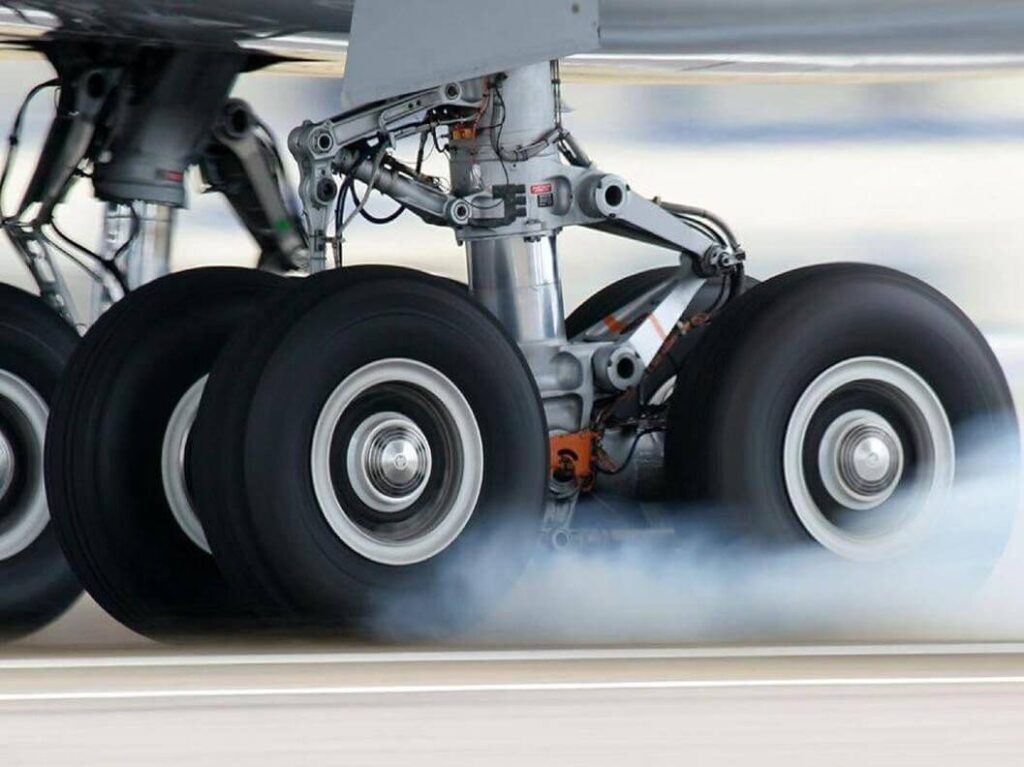 Just as it's safer for an airplane to land with its landing gear deployed, it's safer for a person to fall on their feet rather than other body parts