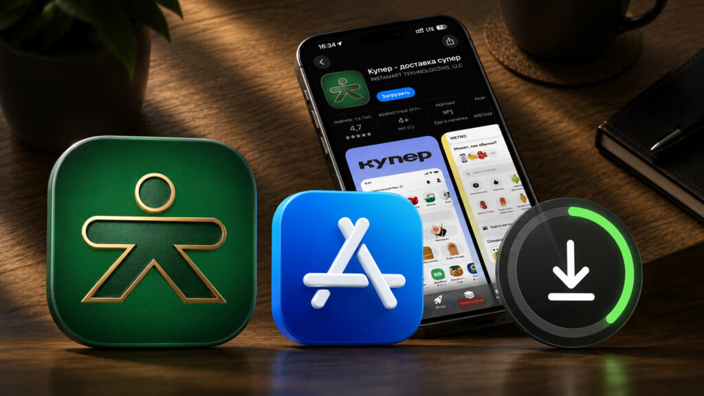 Kuper is available in the App Store again. Photo.
